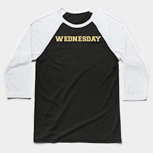 Luxurious Black and Gold Shirt of the Day -- Wednesday Baseball T-Shirt